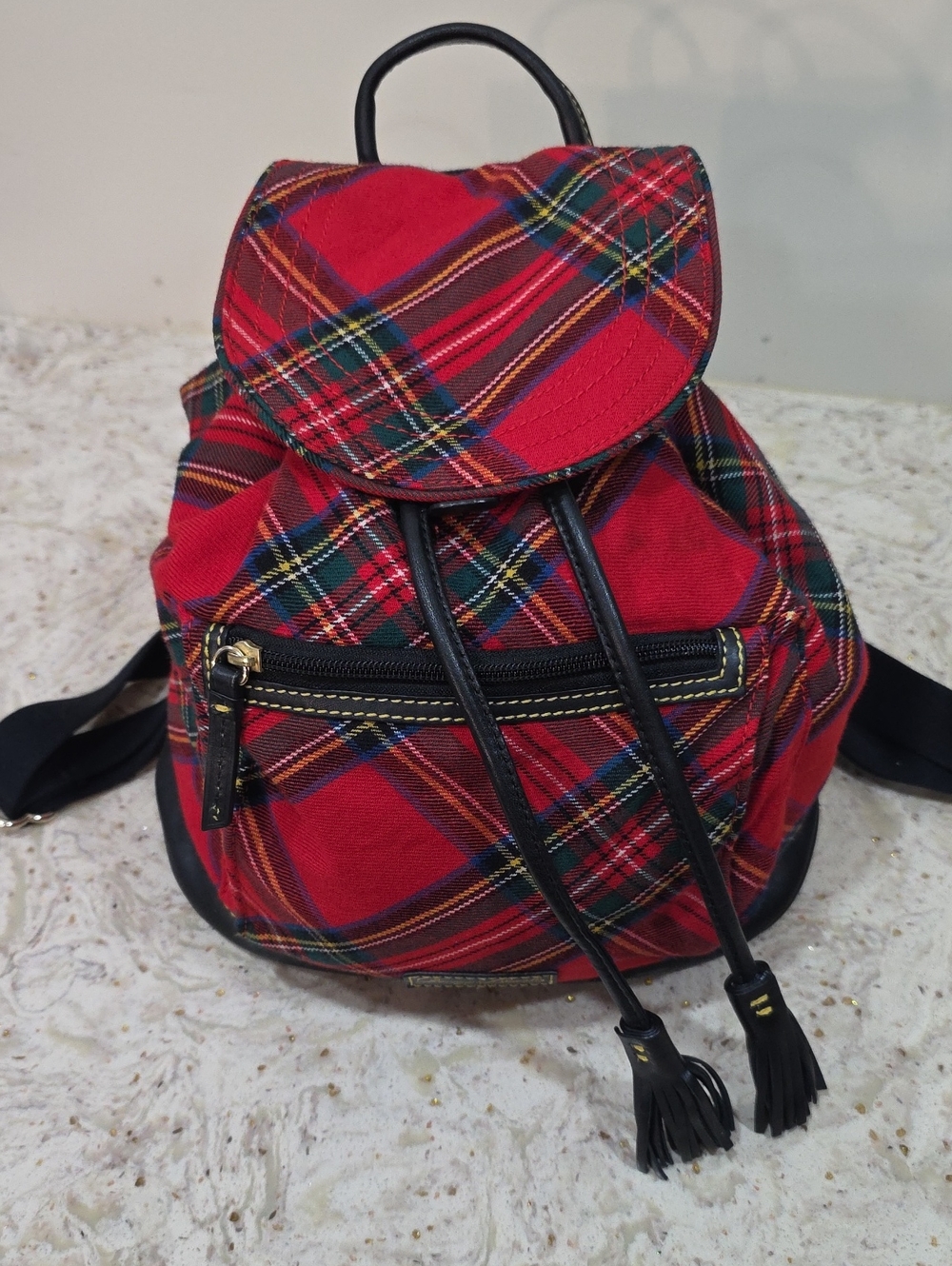 Dooney And Bourke Plaid Backpack